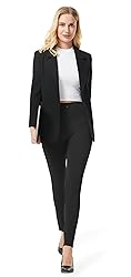 AFITNE Women's Yoga Dress Pants Skinny Pull On Work