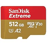 SanDisk 512GB Extreme microSDXC UHS-I Memory Card