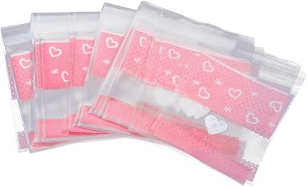 Lot De 100pcs Sachets Pochettes Sac D Emballage Pour Cookies