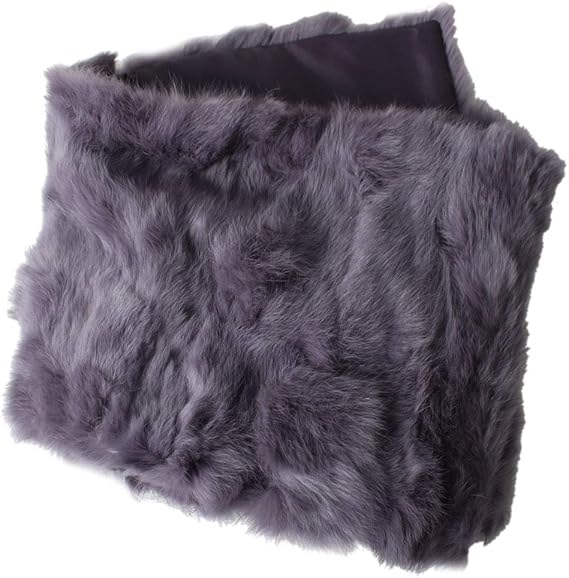 Amazon ストール ラビット ファー 長方形 ロング 大きいサイズ 結婚式 レディース グレイッシュパープル Herbette Price ストール 通販