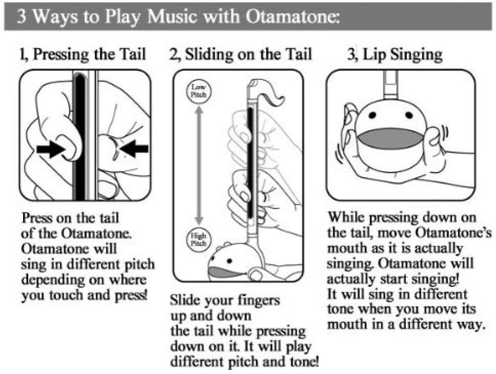 Otamatone Regular White Japanese, 12,7 cm x 35,5 cm x 7,6 cm - Image 5