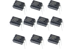 MEETOOT 10pcs Transistor Output Optocoupler DIP-4 PC817C PC817 High Density Mounting Type Photoelectric Coupler