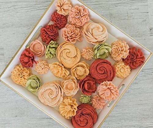 Sola Wood Flower Georgia Peach Assortment