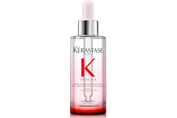 Kérastase Genesis Hair Serum, Nourishing Fortifying Leave-In, For Weakened Hair, With Ginger Root Edelweiss Flower