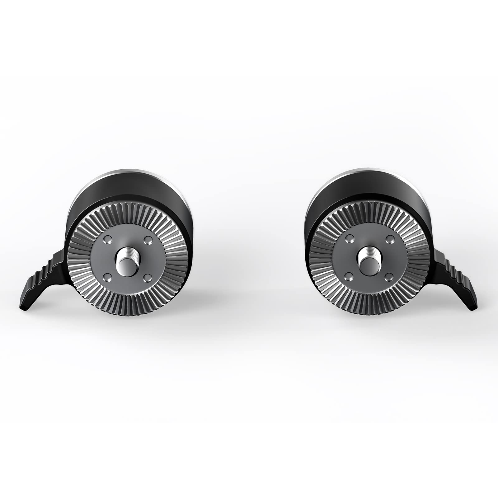 TILTA Quick Adjust Rosette Adapter for Tilta Lightweight Shoulder Rig and RS2/RS3 Pro Gimbal Rosette Adapters- 1 Pair TA-ARA-P-B