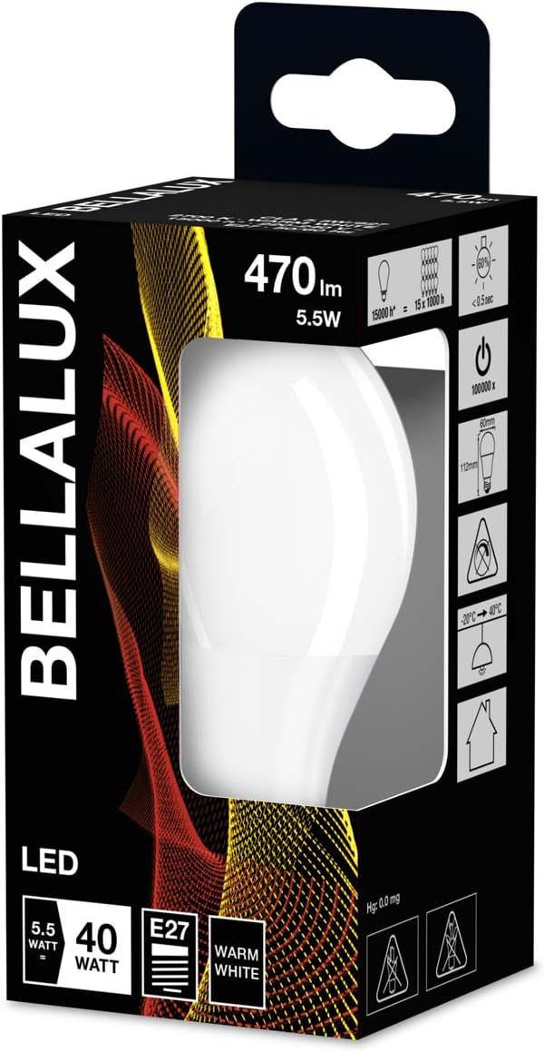 Bella Lux LED Light Bulb, White - Image 5