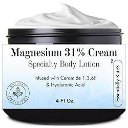 Magnesium 31% Cream Lotion 4 Fl Oz - Infused with