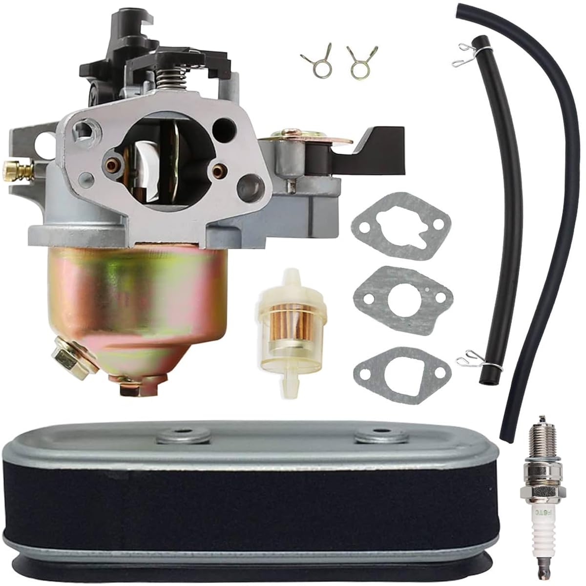 Qiuwanzia GXV120 Carburetor for Honda GXV140 GXV160 HR194 HR195 HR214 HRA214 HRA215 HR215 HR215K1 HR216 HRA216 HRB215 HRC215 HRC216 Lawn Mower Engine Replace Parts