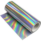 Bartovation Diffraction Grating Sheet, 13,500 Lines/in, 5 ft x 6 in Roll | Double Axis, for Science Physics Education, Visual Light Diffraction, Holographic