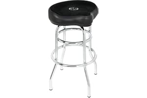 ROC-N-SOC Tower Saddle Seat Stool Black Short