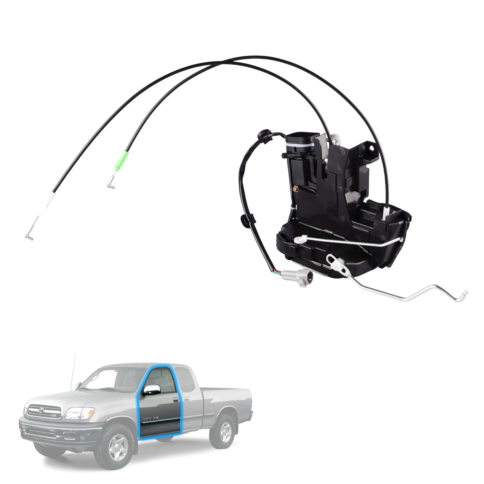 Photo 1 of Predep Front Left Driver Side Door Lock Actuator Assembly Compatible for 2000-2006 Toyota Tundra Door Latch Actuator, Replace# 69040-0C010