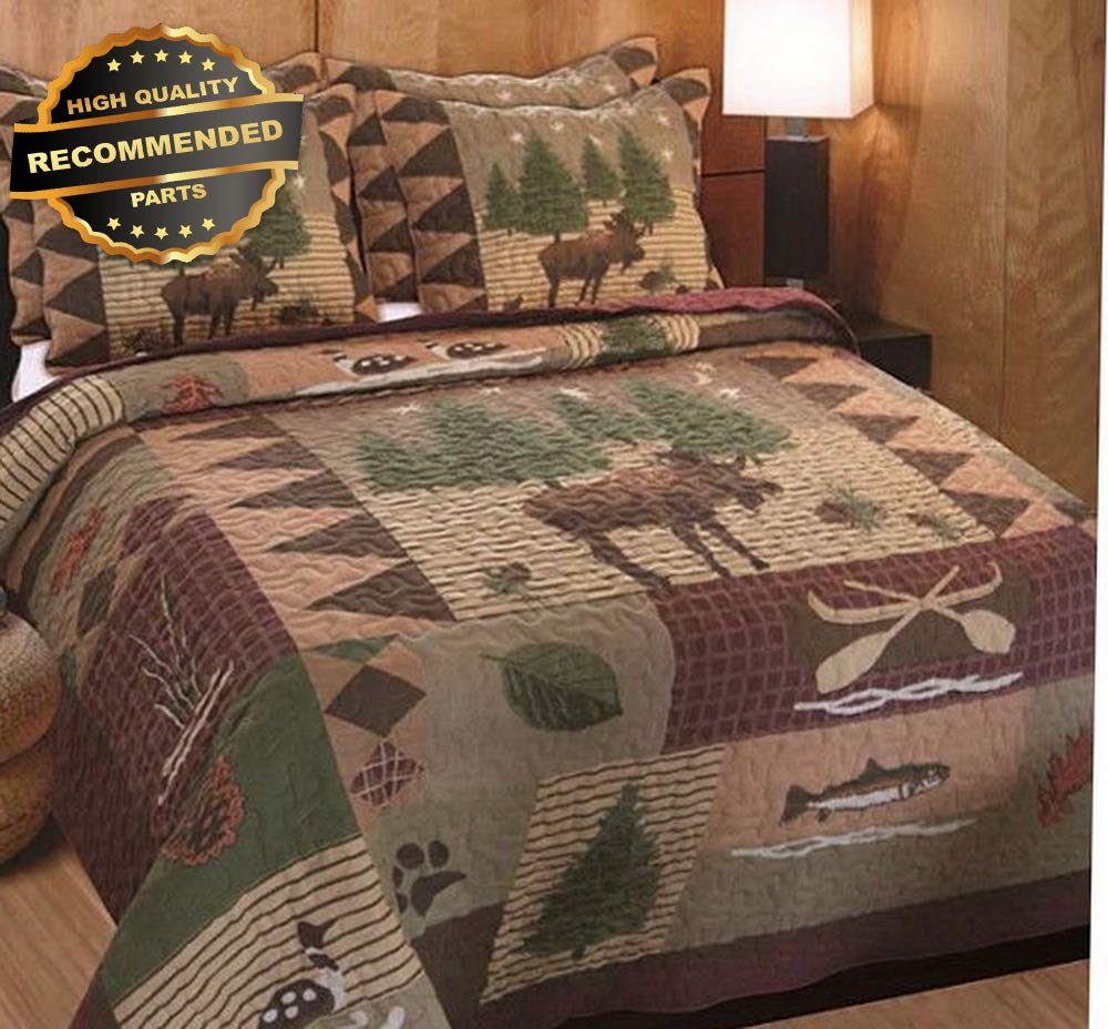 Amazon Com Gatton Premium New Lodge Decor Full Queen