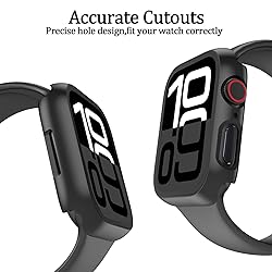 2 Pack Hard PC Bumper Case for Apple Watch Series