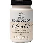 FolkArt Home D&eacute;cor Chalk Finish Acrylic Paint, 8oz, 8 ounce, Milk Jug