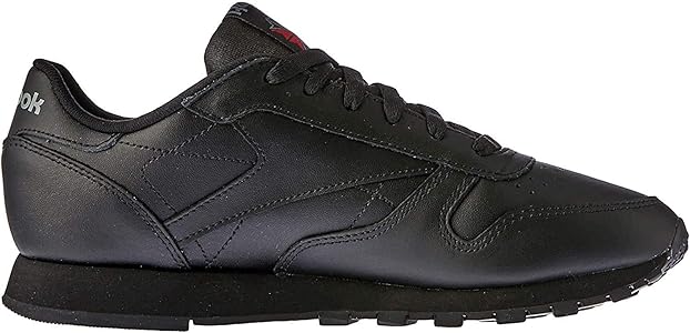women's black reebok classic trainers