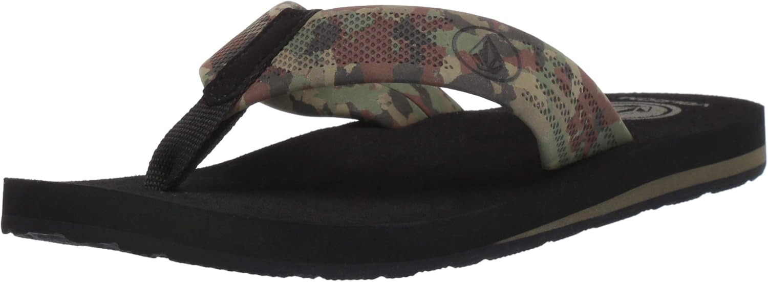 Volcom Men's Daycation Flip Flop Sandal: Shoes