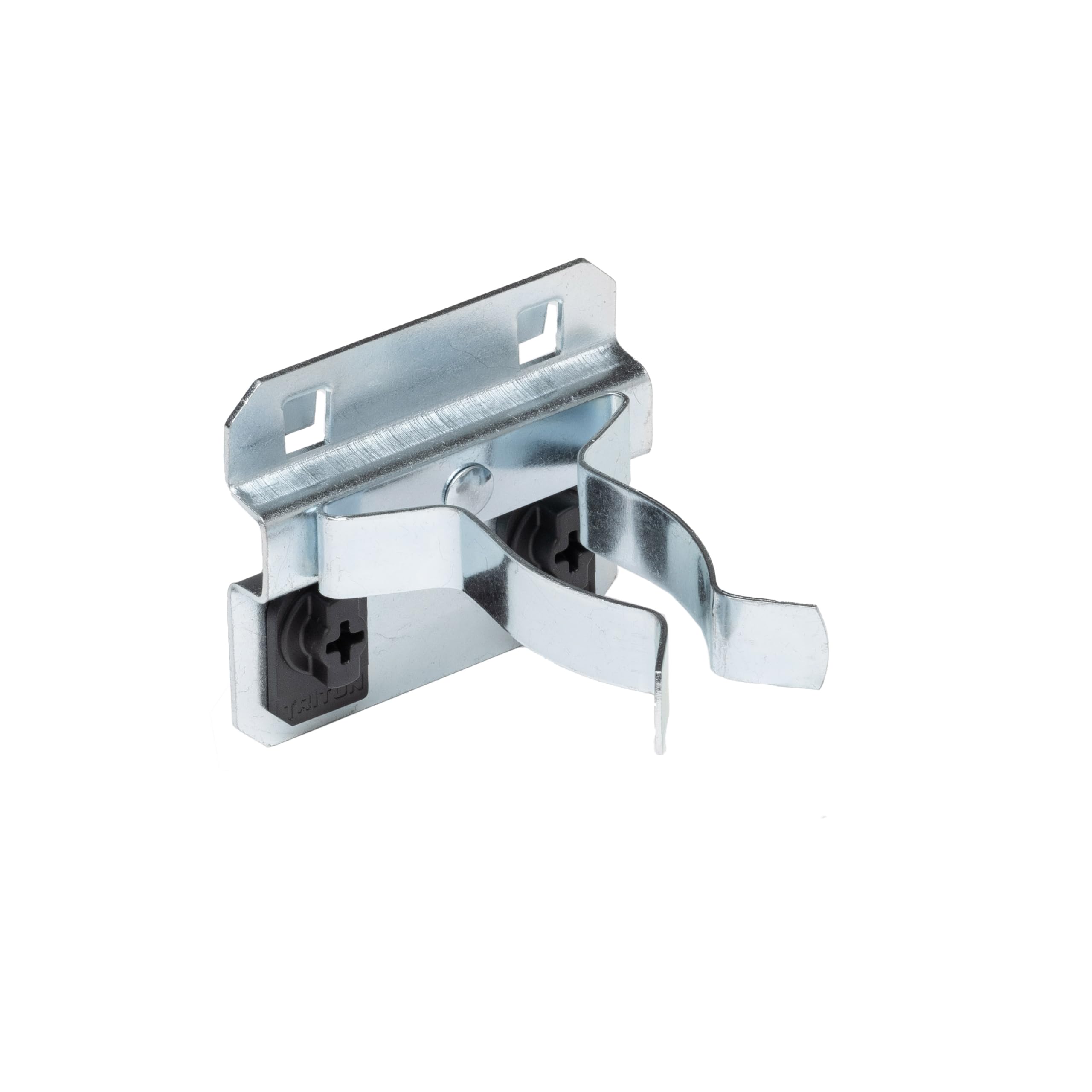 Triton Products 53120 LocHook 1-Inch to 2-Inch Hold Range 2-3/4 -Inch Projection Zinc Plated/Chromate Dipped Steel Extended Spring Clip for LocBoard, 5-Pack