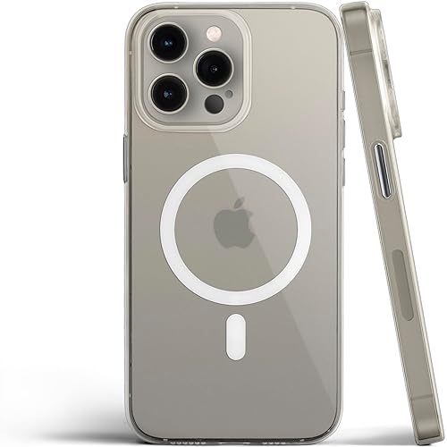 totallee Clear Case for iPhone 15 Pro Max with Extra Grip, Slim