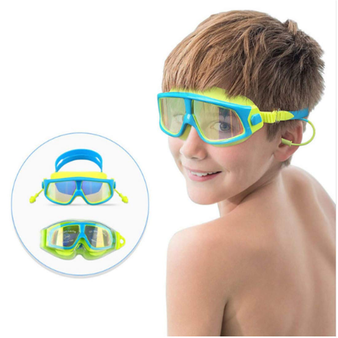 KidSwim Swimming Goggles For Children (Age 412) Perfect Fit, No Leak