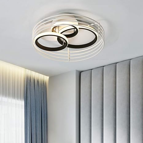 Modern Led Three Rings Ceiling Light Round Design Led Lamp
