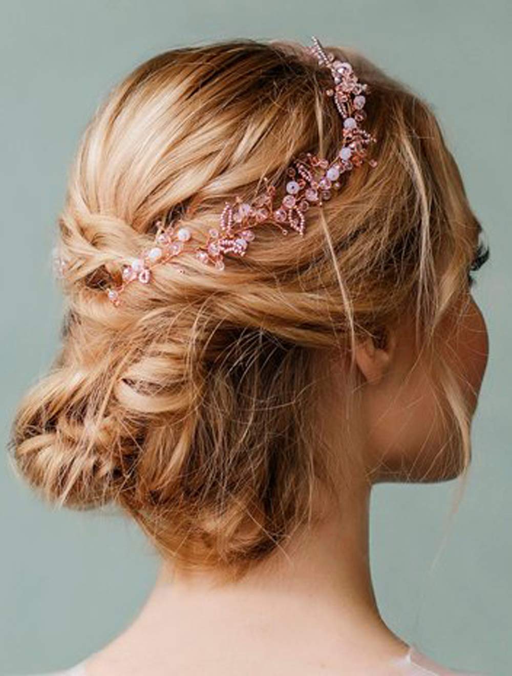 Amazon Com Deniferymakeup Headband Hair Vine Bridal Headpiece