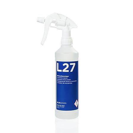 BLUELEMON Professional Limpiador de microondas 500ml L27 Biológico ...