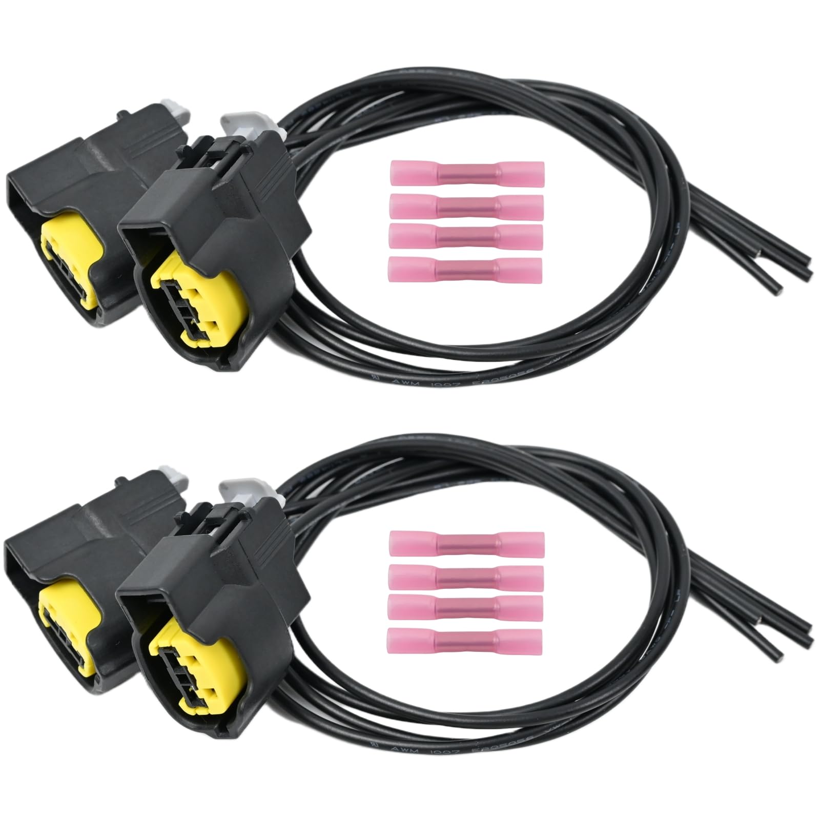 Photo 1 of 4Pcs Ignition Coil Connector Pigtail Plug Harness fit for Hyundai Accent Elantra Sonata Tucson Veloster Kia Forte Koup Optima Rio Soul 1.6L 1.8L 2.0L 2011-2020 Replace PT2910 S2928