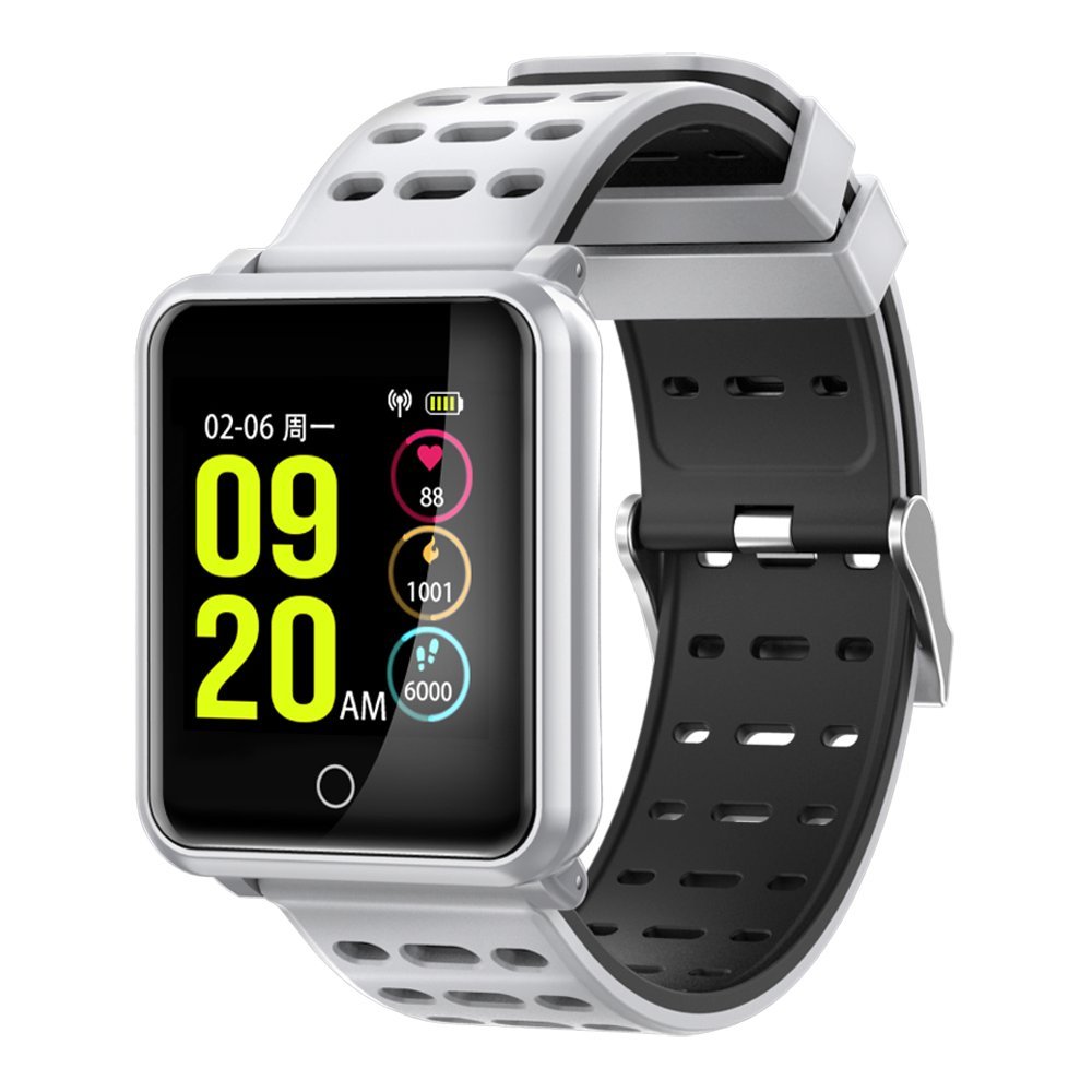 bluetooth wrist watch with incoming call indicator