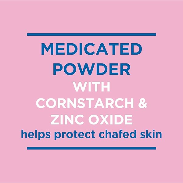 CALDESENE MEDICATED PROTECTING BODY POWDER WITH ZINC OXIDE AND CORNSTARCH, TALC-FREE BABY POWDER SOOTHES & PROTECTS, 5 OZ.