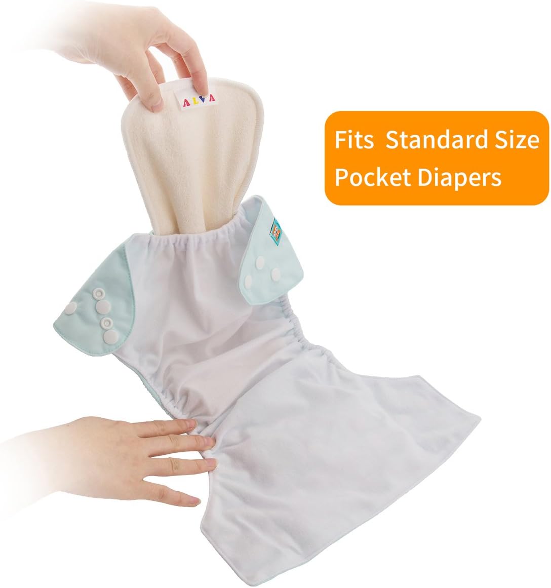 alva baby bamboo inserts