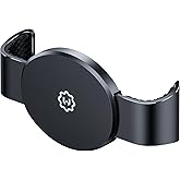 WixGear Metal Phone Clamp for Magnetic Car Mount [Clip and Remove at Anytime] Metal Phone Clip for All Magnet Car Holder Cell Phone Magnetic Plate
