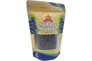 Kehar Foods Sultana Raisins - 285g | Premium Quality Sultana Raisins | Rich in Fiber & Antioxidants | Healthy Snack (Pack of 