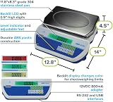 Adam Equipment Cruiser CKT 4kg x 0.1g Bench Checkweighing Scale Stainless Steel view 5