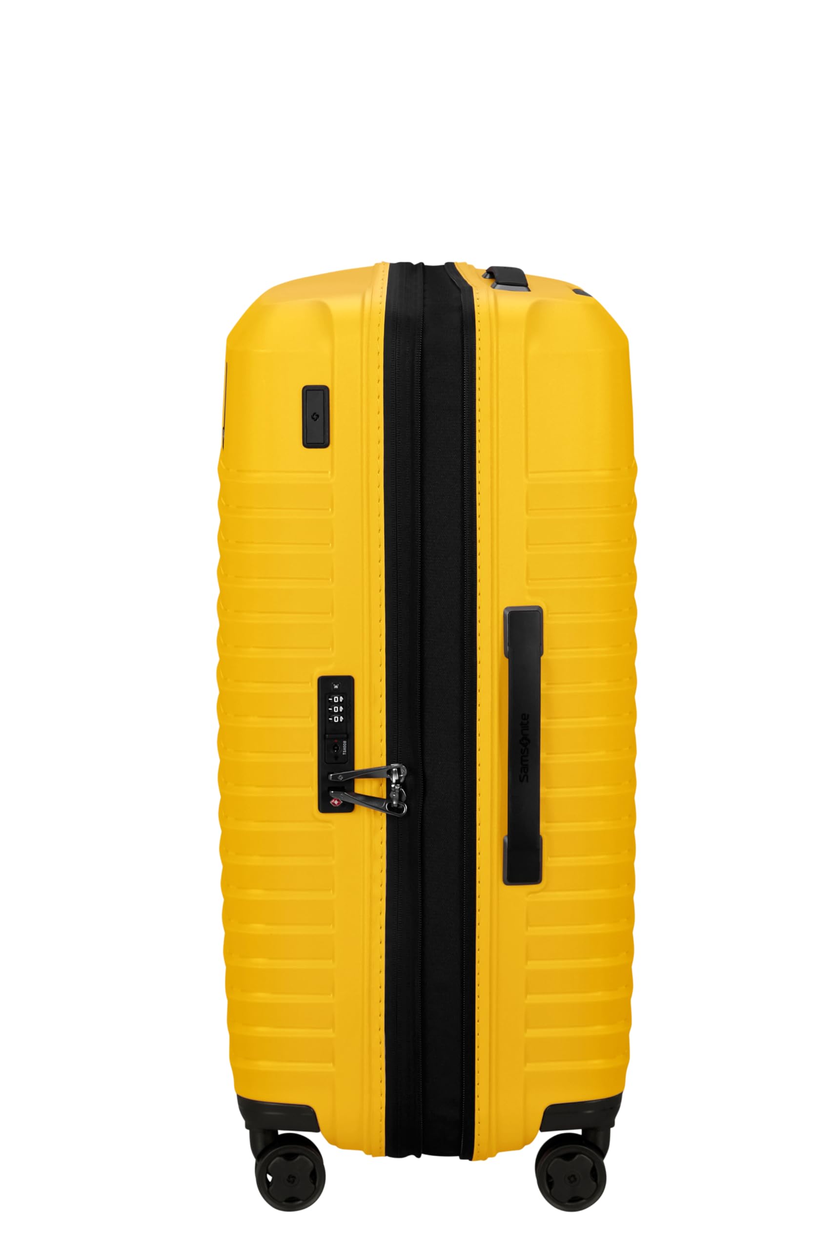Samsonite Intuo - Hartschalenkoffer Mittelgroß (69 cm), Erweiterbar, Reisekoffer mit 4 Rollen, Leicht, TSA-Schloss, 79/87 L, Gelb (Citrus) 6