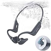 NANK Runner Diver2 Pro Bone Conduction Headphones, IP69 Waterproof Swimming Headphones, Open-Ear Wireless Bluetooth 5.4 Sport Headphone 32GB Memory with Built-in Mic, 10H Playtime for Running Workout