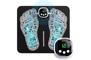 PAYMENT TREE EMS Foot Stimulator, Foot Massager Mat, Intelligent Wireless Fitness Apparatus, EMS Foot Massager for Neuropathy and Plantar Fasciitis Pain Relief