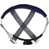 Unomor 6 Point Adjustable Replacement Suspension Helmet Liner for Hard Hats with Quick Release Knob Breathable Sweat Absorbent Construction Safety Accessory Universal Fit