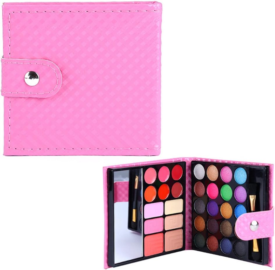BrilliantDay 32 Colours Professional Cosmetic Make up Palette Set Kit Combination with Eyeshadows Lip Gloss Blusher Highlight powder#1