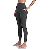 Colorfulkoala Women's High Waisted Yoga Pants 7/8 Length Leggings with Pockets