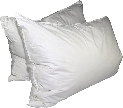 Amazon Com Hotel Feather And Down King Size Bed Pillow Set 2