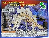 IQ Assembling Products Series Balsa Wood 3D Puzzle Stegosaurus