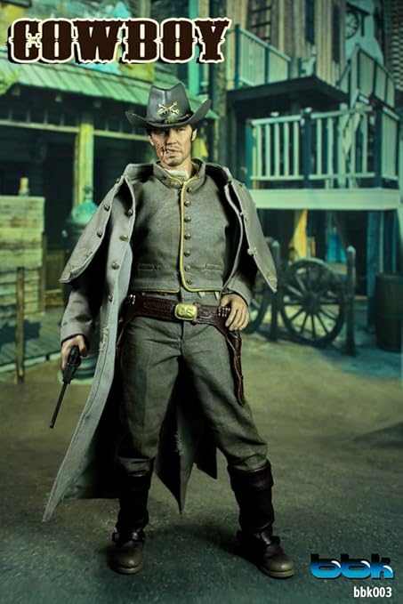 Amazon アメリカ西部劇 カウボーイ ガンマン ミリタリーフィギュア人形 1 6 フィギュア ドール 通販