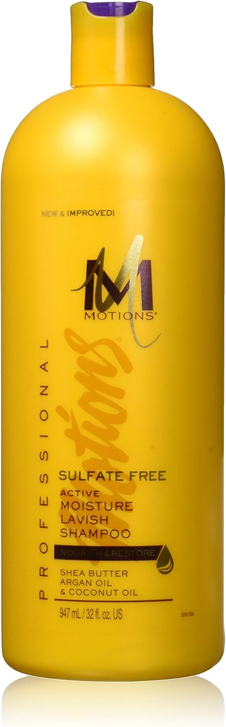 Active Moisture Lavish Shampoo by Motions, olive, 947 ml (Pack of 1)