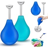 Ziliny 2 Pcs Wet Felting Tool Set, Ball Brause Sprinkler Squeeze Flower Sprinkler, for Working on Seams, Flat Felts, Hat &amp; Slipper Shaping