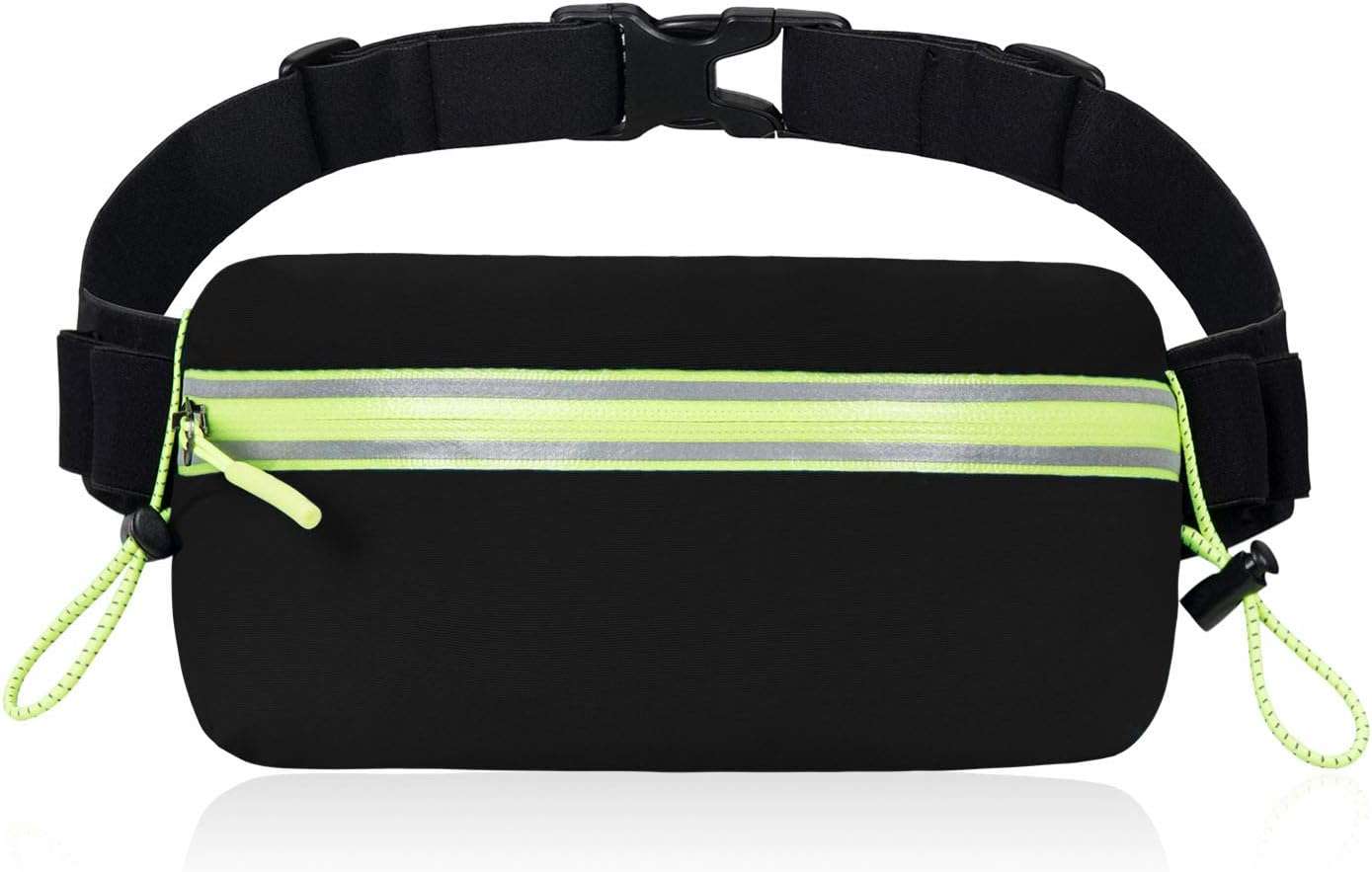 IDAND Running Belt Waist Pack Water Resistant Runners Belt Fanny Pack for Women Men Runners Hiking Stylish Fitness Adjustable Running Pouch Workout Belt Waist Pack for iPhone Xs/XR/8 Plus