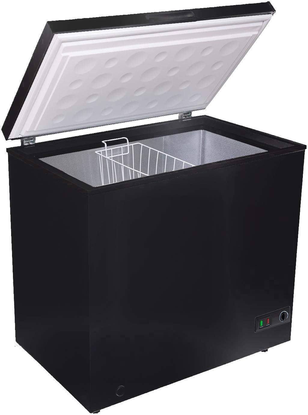 SIA CHF200B Black Freestanding 201L Chest Freezer With A+ Energy Rating