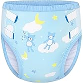 Littleforbig Soft Silky Underwear Comfortable Washable Reusable Adult Training Pants - Little Dreamers S