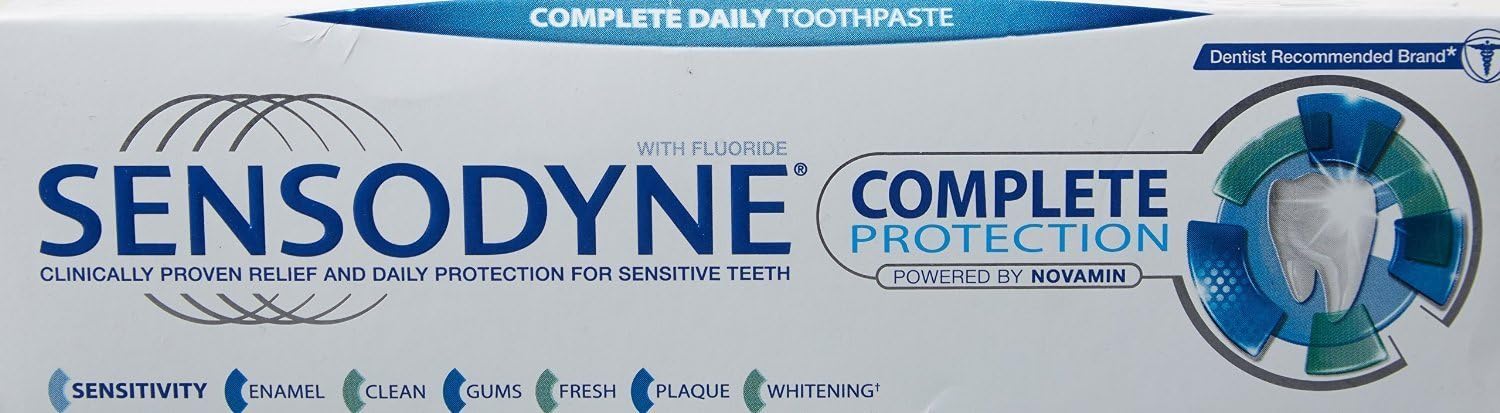 Sensodyne Complete Protection Toothpaste 75ml (Pack 6), 75 ml (Pack of 6) - Image 3