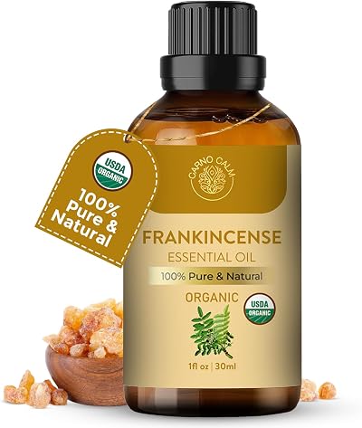 Carno Calm Frankincense Essential Oil 30ml - 100% Pure & Natural