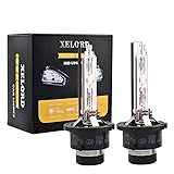 XELORD D2S Xenon HID Lampade Alta Luminosità 35W 12V Lampadina,6000K Bianco fari